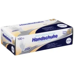Handschuhe Einmal Vinyl gepudert M, 100 St