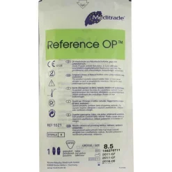 Handschuhe OP Latex Größe 8,5 s, 1X2 St