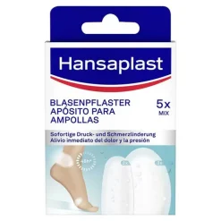 Hansaplast Blasen-Pflaster Mix Pack, 5 St> Blasenpflaster