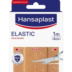 Hansaplast Elastic Pflaster 8 cmx1 m, 1 St