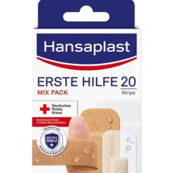 Hansaplast Erste Hilfe Pflaster Mix, 20 St> Heftpflaster