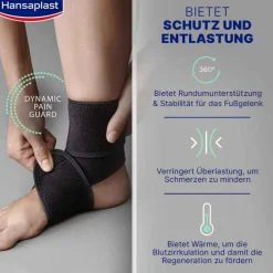 Hansaplast Fußgelenk-Bandage verstellbar, 1 St><noscript><img width=