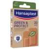 Hansaplast GREEN & PROTECT Pflasterstrips, 20 St