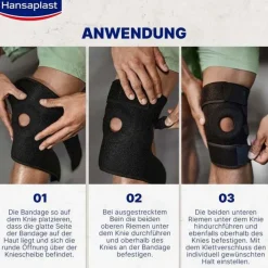 Hansaplast Knie-Bandage verstellbar, 1 St><noscript><img width=