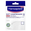 Hansaplast Soft Kompressen 7,5x7,5 cm steril, 5X2 St