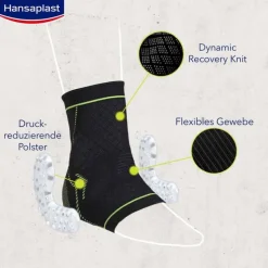 Hansaplast Sport Fußgelenk-Bandage Größe L/XL, 1 St