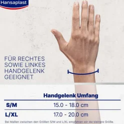 Hansaplast Sport Handgelenk-Bandage Größe L/XL, 1 St
