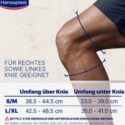 Hansaplast Sport Knie-Bandage Größe S/M, 1 St