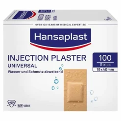 Hansaplast Universal Injektion, 100 St> Wundpflaster
