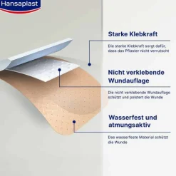 Hansaplast Universal Pflaster wasserfest 6 cmx1 m, 1 St><noscript><img width=
