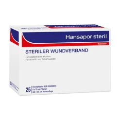 Hansapor steril Wundverband 8x10 cm, 25 St
