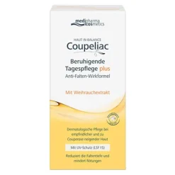 Medipharma Cosmetics Haut in Balance Coupeliac Beruhigende Tagespflege, 50 ml> Empfindliche Haut|Trockene & Sensible Haut