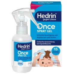Hedrin ® Once Spray Gel, 60 ml>Kinder Läusemittel