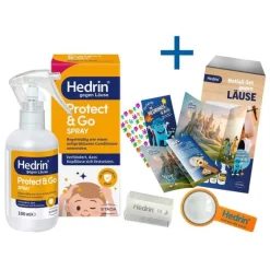 Hedrin Protect & Go Spray, 100 ml> Läuseshampoo