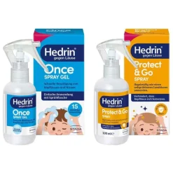 Hedrin Vorteilspackung Kombipackung, 1 P>Kinder Läusemittel