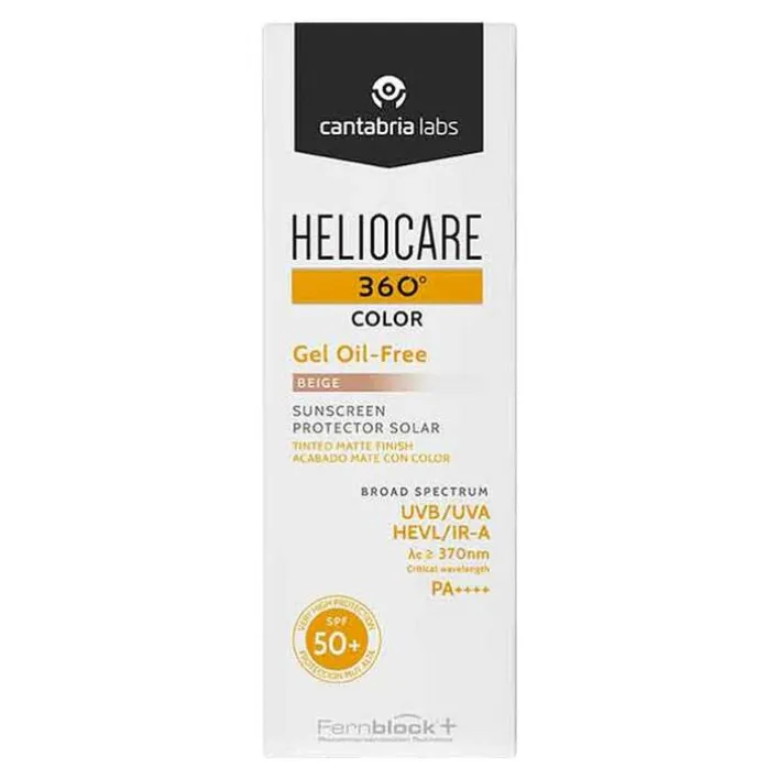 Heliocare 360° Color Gel oil-free beige, 50 ml> Lsf 50+|Gesicht