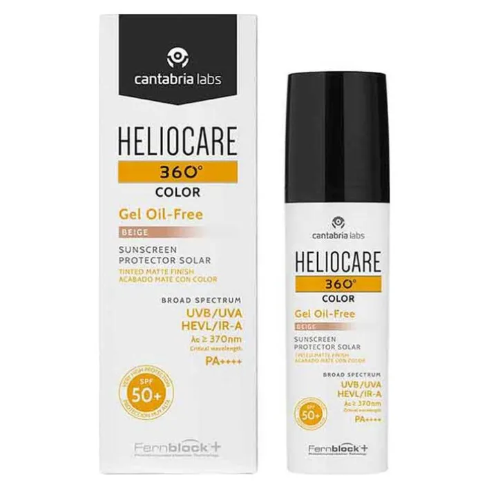 Heliocare 360° Color Gel oil-free beige, 50 ml> Lsf 50+|Gesicht