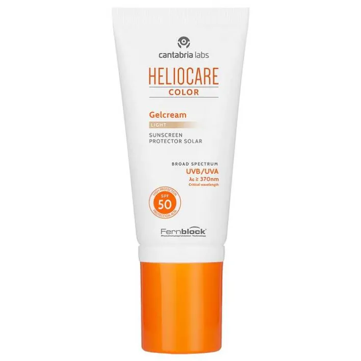 Heliocare Color Gelcream light SPF50, 50 ml> Lsf 50+|Gesicht