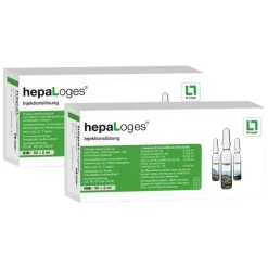Dr. Loges hepaLoges® Injektionslösung, 100X2 ml> Galle Medikamente