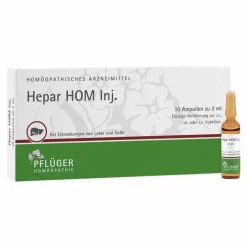 Pflüger Hepar Hom Injektion Ampullen, 10X2 ml> A. Pflüger