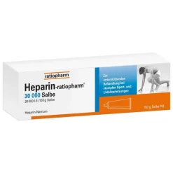 Ratiopharm Heparin- 30 000 Salbe, 150 g> Venenleiden|Heparin