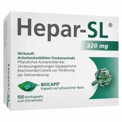 Hepar-SL ® 320 mg Hartkapseln, 100 St> Verdauung|Galle Medikamente