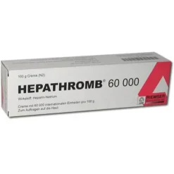 Hepathromb Creme 60.000 I.E., 100 g