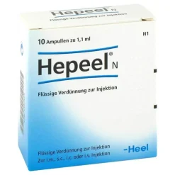 Hepeel N Ampullen, 10 St> Heel
