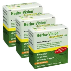 OmniVision Herba-Vision® Augentrost sine Augentropfen, 3x8 ml> Augentropfen Bindehautentzündung