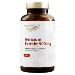 Vitaworld Hericium Extrakt 500 mg Kapseln, 100 St> Hericium|Vitalpilze