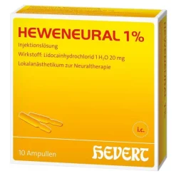 Hevert Heweneural 1% Ampullen, 10X2 ml> Lidocain
