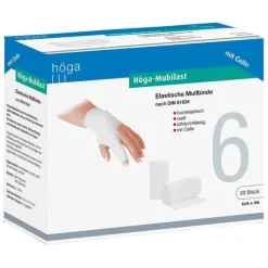 Höga-Pharm Höga Mubilast Fixierbinde 6cmx4m mit Cellophan, 1 St> Haft- & Fixierbinden|Binden & Verbände