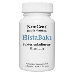 Natugena Histabakt Bakterienkulturen-Mischung vegan Kapseln, 90 St> Bakterienkulturen