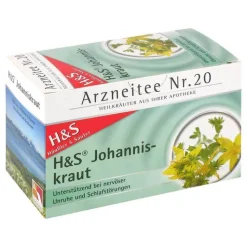 H&S Tee H&S Johanniskraut Filterbeutel, 20X2.0 g> Beruhigungstee