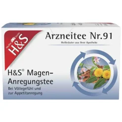 H&S Tee H&S® Magen-Anregungstee Filterbeutel, 20X2.0 g> Magentee