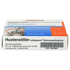 Hustenstiller Ratiopharm Dextromethorphan Kapseln, 10 St
