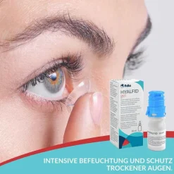 Hyalfid Gel Augentropfen, 10 ml> Augentropfen Trockene Augen