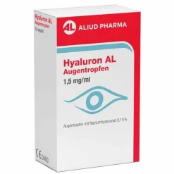 Aliud Pharma Hyaluron AL Augentropfen 1,5 mg / ml, 2X10 ml> Augentropfen Trockene Augen