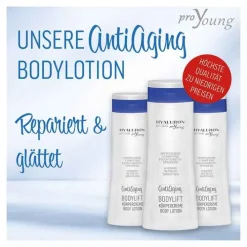 Hyaluron Pro Young Hyaluron Proyoung Bodylift Anti-Aging Körpercreme, 300 ml> Trockene & Sensible Haut|Körpermilch & Lotionen