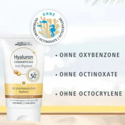 Hyaluron Sonnenpflege Gesicht Anti-Pigment & Anti-Age LSF50, 50 ml