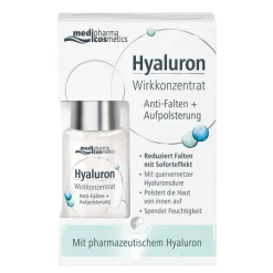 Medipharma Cosmetics Hyaluron Wirkkonzentrat Anti-Falten + Aufpolsterung, 13 ml> Serum & Kur|Anti-Aging
