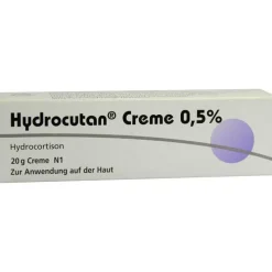 Hydrocutan Creme 0,5%, 20 g> Allergie Medikamente