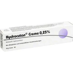 Hydrocutan Creme 0,25%, 50 g> Mittel Bei Mückenstichen|Arzneimittel Gegen Ekzeme & Entzündungen