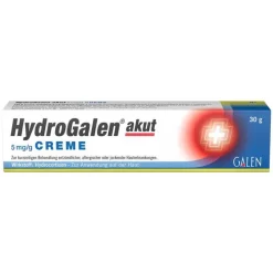 HydroGalen ® akut 5 mg/g Creme, 30 g> Allergie Medikamente