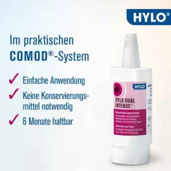 Hylo Eye Care HYLO DUAL INTENSE® Augentropfen , 10 ml><noscript><img width=