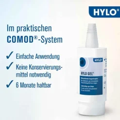 Hylo Eye Care HYLO GEL Augentropfen, 2X10 ml><noscript><img width=