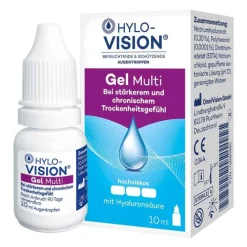 Hylo-Vision Gel Multi Augentropfen, 10 ml> Augentropfen Trockene Augen