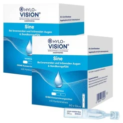 Hylo-VISION® Sine Einzeldosispipetten , 2x24 ml