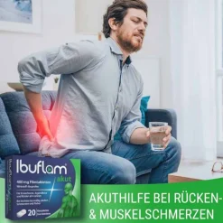 Ibuflam ® akut: 400 mg Ibuprofen Schmerztabletten, 20 St><noscript><img width=
