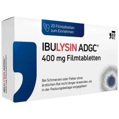 ADGC IBULYSIN ® 400 mg Filmtabletten, 20 St> Zahnschmerztabletten|Regelschmerzen Tabletten